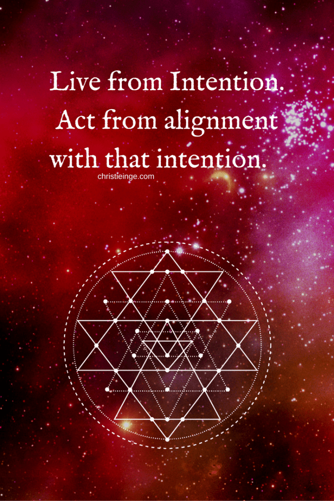 Live in alignment - action required